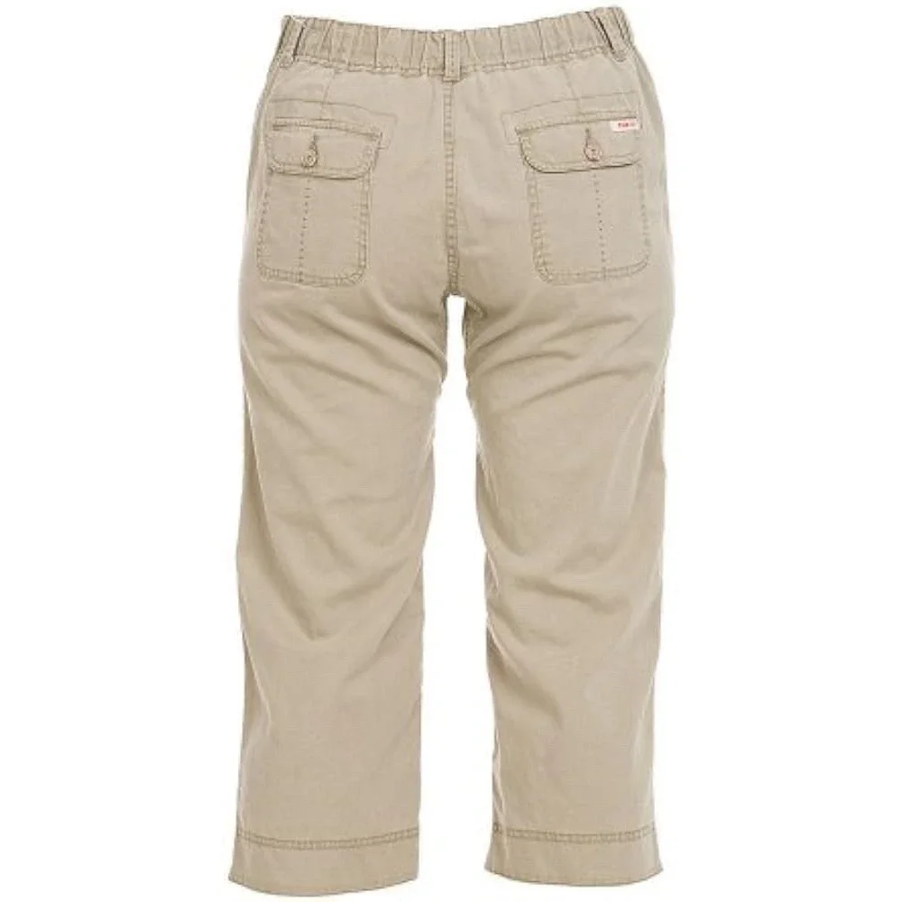 Gramicci Women's Small 30x22 Mountain High Capri Pants Drawstring Gorpcore